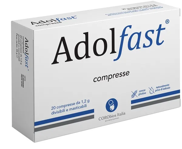 ADOLFAST 20 COMPRESSE MASTICABILI IN BLISTER