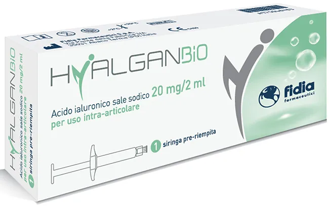 SIRINGA HYALGANBIO INTRA-ARTICOLARE 20MG 2 ML