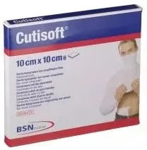 GARZA IDROFILA COMPRESSA CUTISOFT TESSUTO NON TESSUTO 10X10 CM 6 PEZZI