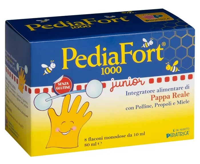 PEDIAFORT 1000 8 FLACONCINI 10 ML
