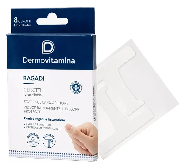DERMOVITAMINA RAGADI CEROTTI PROMO 8 PEZZI