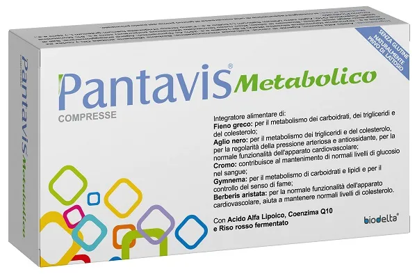 PANTAVIS METABOLICO 30 COMPRESSE