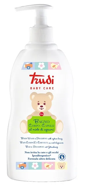 TRUDI BABY CARE BAGNO CORPO/CAPELLI 500 ML
