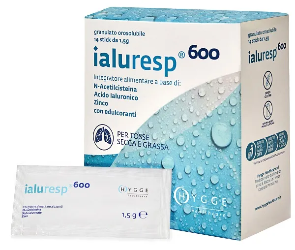 IALURESP 600 GRANULATO OROSOLUBILE 14 STICK