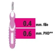 CLIADENT SCOVOLINO 5 PEZZI 0,6 MM