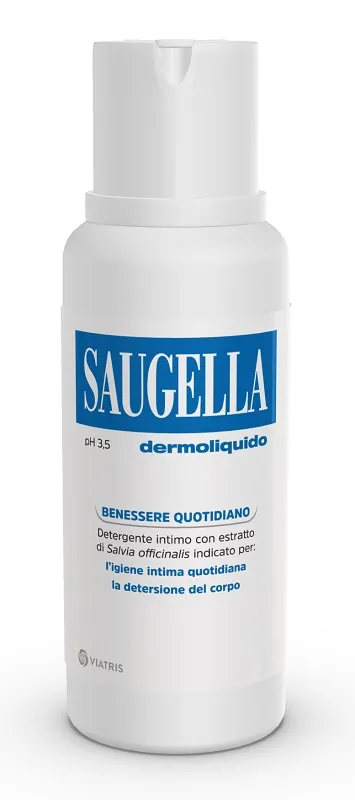 SAUGELLA DERMOLIQUIDO PH 3,5 DETERGENTE INTIMO BENESSERE QUOTIDIANO 750 ML