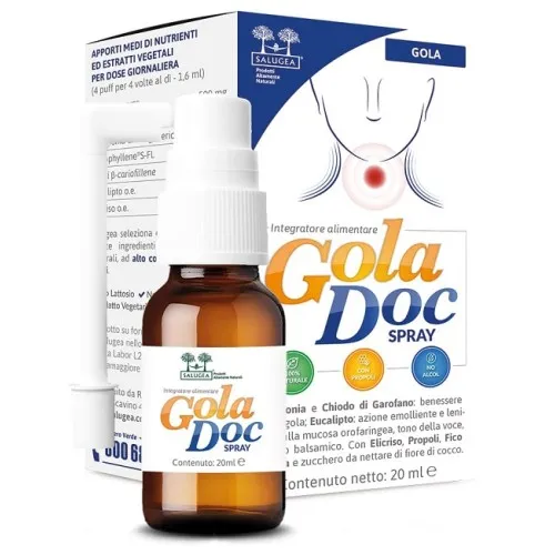 Gola Doc per il benessere della gola - Spray 20 ml