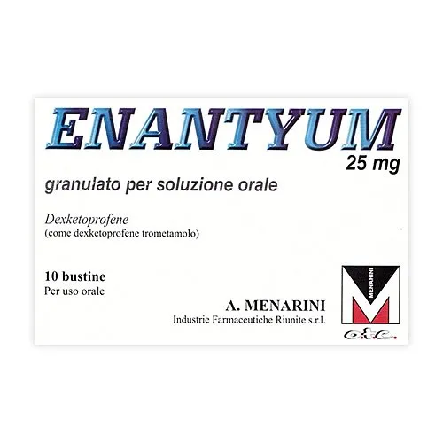 ENANTYUM 10 BUSTE GRANULATO PER SOLUZIONE ORALE 25MG