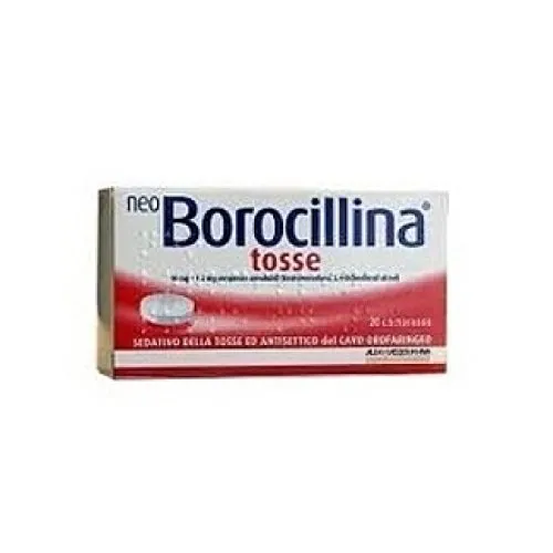 NEOBOROCILLINA TOSSE 20 PASTIGLIE