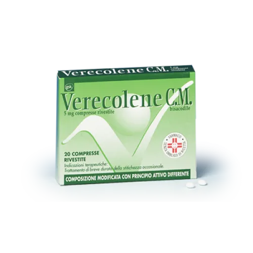 VERECOLENE CM 20 COMPRESSE RIVESTITE 5MG
