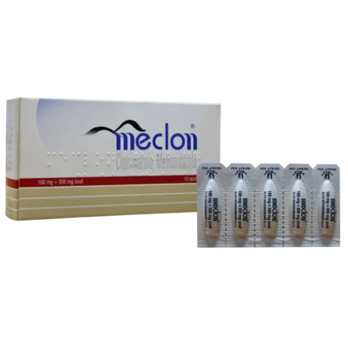 MECLON 10 OVULI VAGINALI 100+500MG