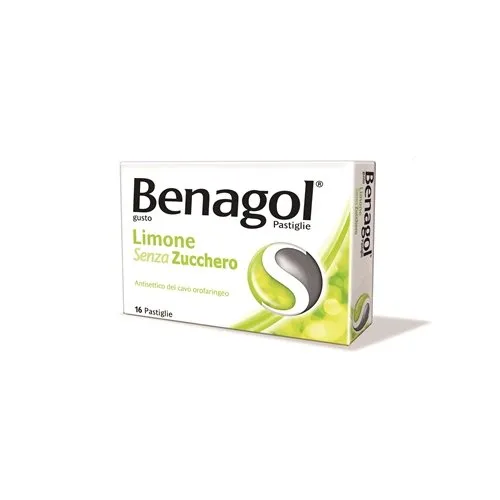 BENAGOL 16PASTIGLIE LIMONE SENZA ZUCCHERO