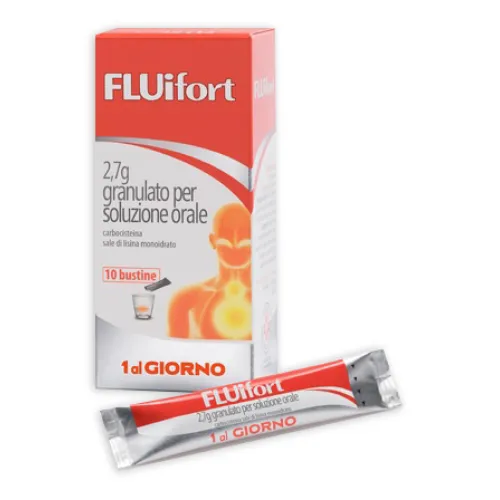 FLUIFORT 10 BUSTE GRAT 2,7G