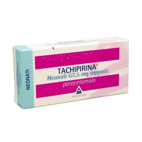 TACHIPIRINA NEO 10 SUPPOSTE 62,5MG