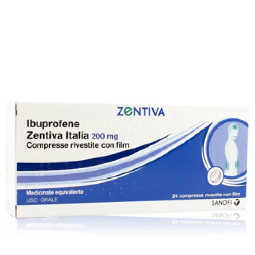 IBUPROFENE ZENT IT*24CPR 200MG