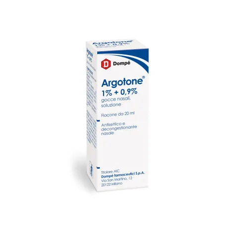 ARGOTONE GOCCE NASALI 20ML 1%+0,9%