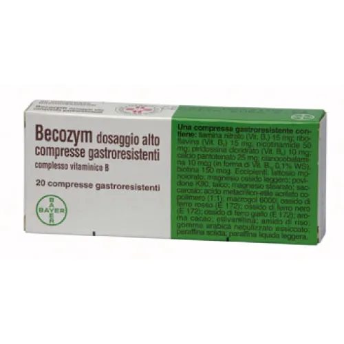 BECOZYM*20COMPRESSE GASTRORES