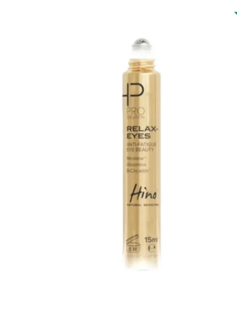 Hino Natural Skincare Pro Solution Relax Eyes Roll-On 15ml
