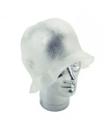 Labor Cuffia per Mèches Lory Trasparente con Uncinetto Anatomico Incluso