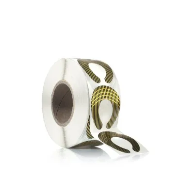 Labor Forme Adesive, Cartine Ricostruzione Allungamento Ferro di Cavallo 500 Pz