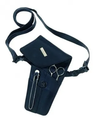 Labor Passion Fodero Portaforbici Nero con Chiusura a Magnete