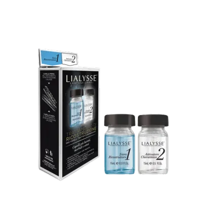 Lialysse Trattamento di Ricostruzione Argan Oil & Keratin Complex 2x15ml