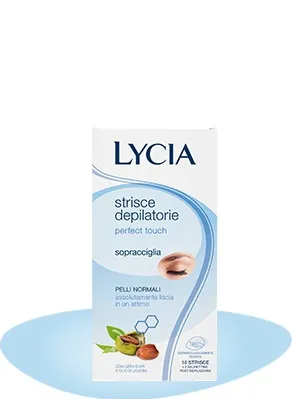 Lycia Strisce Depilatorie Sopracciglia 16 Strisce