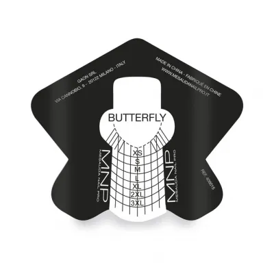 MNP Cartine per Unghie Butterfly 250pz