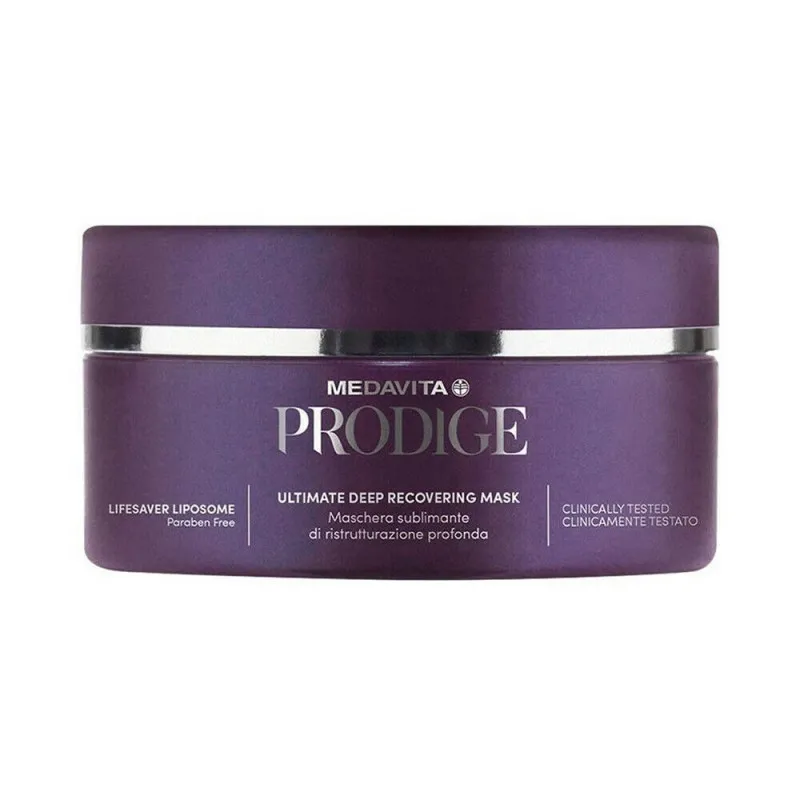 Medavita Prodige Ultimate Deep Recovering Mask 250ml - maschera subliminante ristrutturante fibra capillare