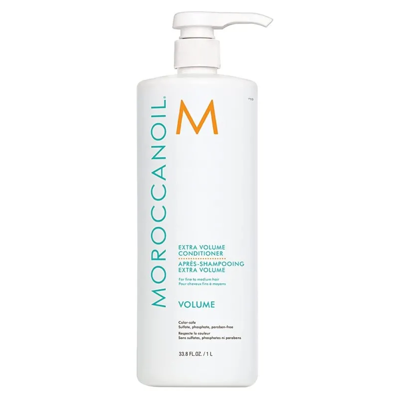 Moroccanoil Extra Volume Conditioner 1000ml - balsamo volumizzante idratante capelli sottili e fini