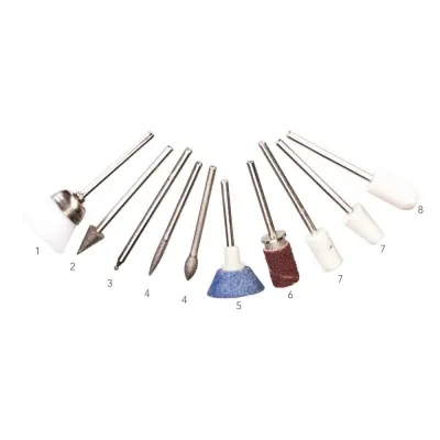 Mp Hair Kit Punte di Ricambio per Pedicure