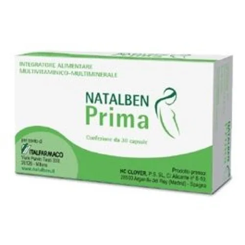 Natalben Prima - Confezione da 30 capsule