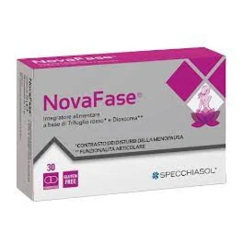 Novafase - Integratore alimentare per contrastare i sintomi della menopausa - Formato 30 compresse