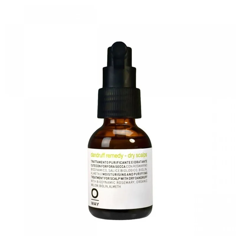 Oway Dandruff Remedy Dry Scalps 50ml - trattamento purificante idratante cute forfora secca