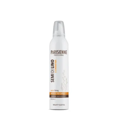 Parisienne Mousse per Capelli Semi di Lino 400ml
