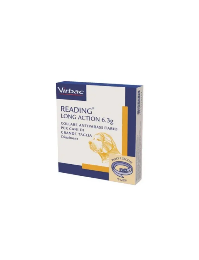 Virbac Collare Reading Long Action Cani Taglia Grande 6.3g