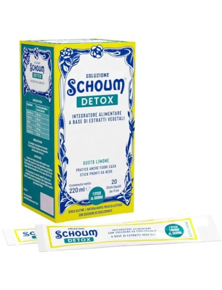 Soluzione Schoum Detox 20 stick