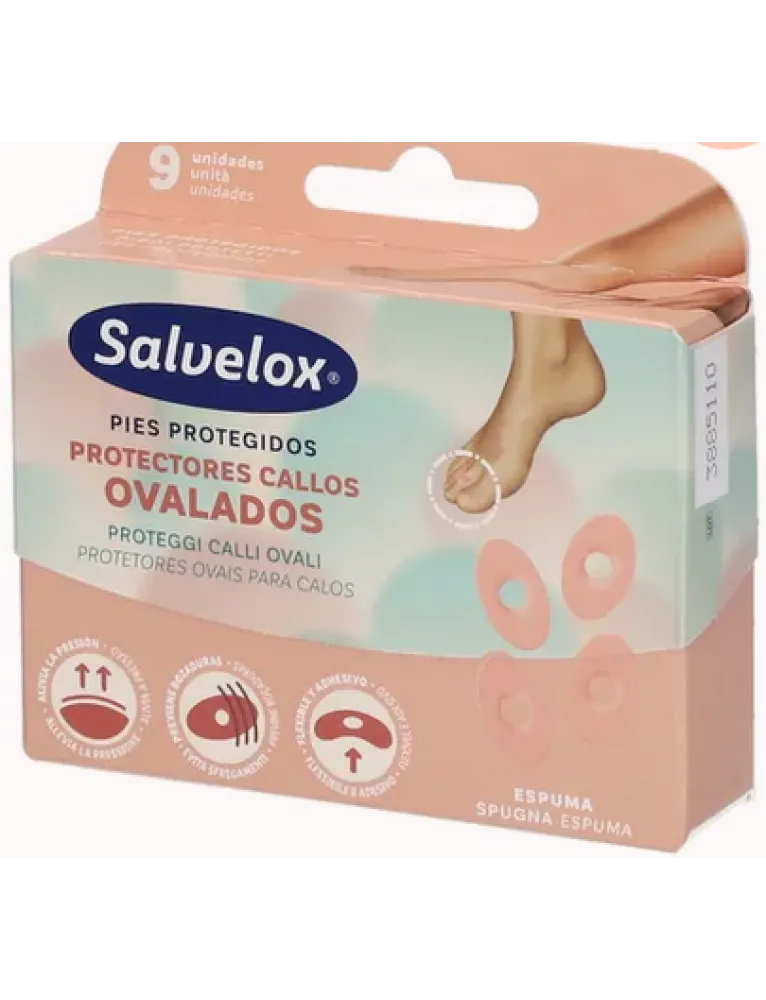 Salvelox Paracalli Ovali 9 Pezzi