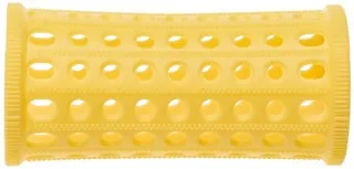 Sibel Bigodini in Plastica Gialli Lunghi 75mm Diametro 30mm Conf. 10 Pz + Spilloni