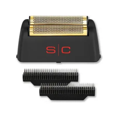 Stylecraft Testina di Ricambio e Lame per Instinct Gold Titanium Red