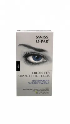 Swiss O Par, colore duraturo per sopracciglia e ciglia 12 applicazioni