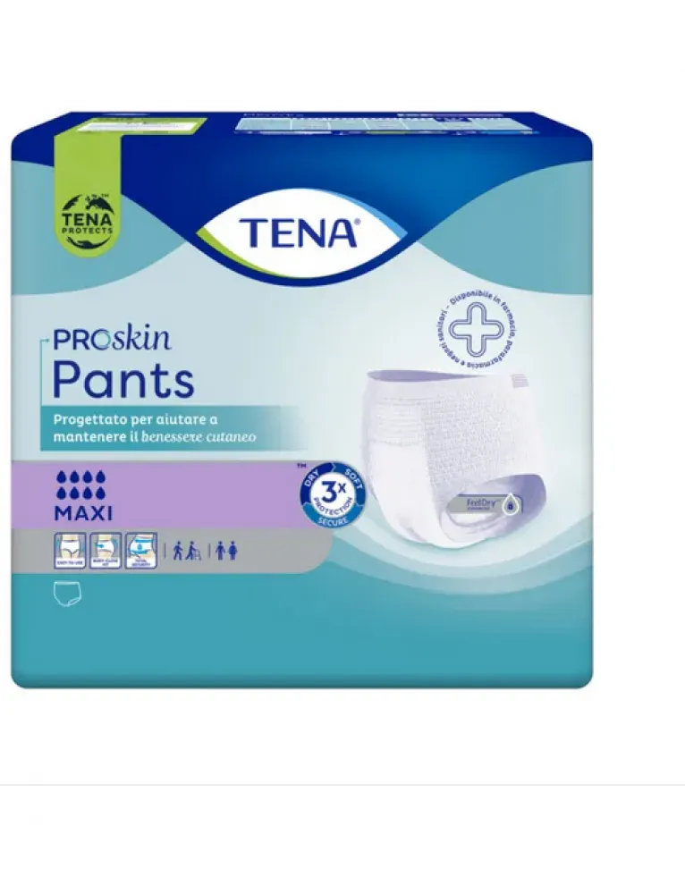 Tena Pants Maxi Mutandine Taglia L 8 Pezzi