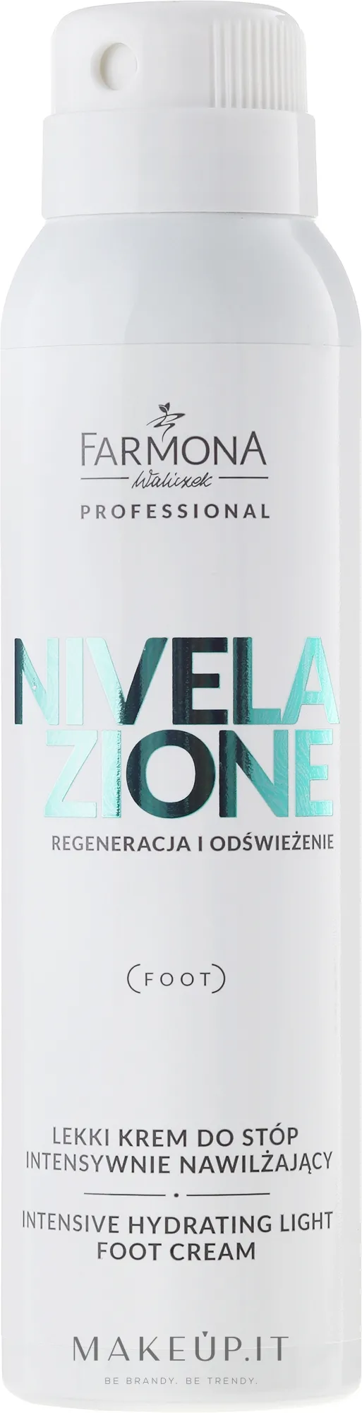 Crema-schiuma per piedi