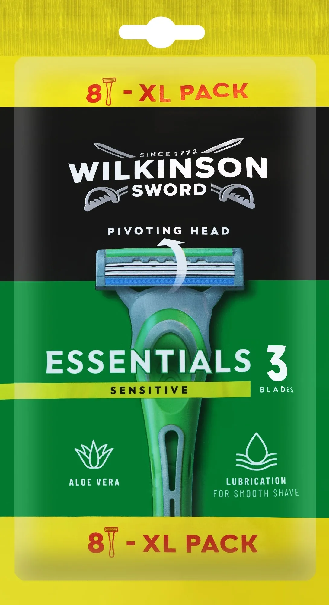 Rasoi monouso, 8 pezzi