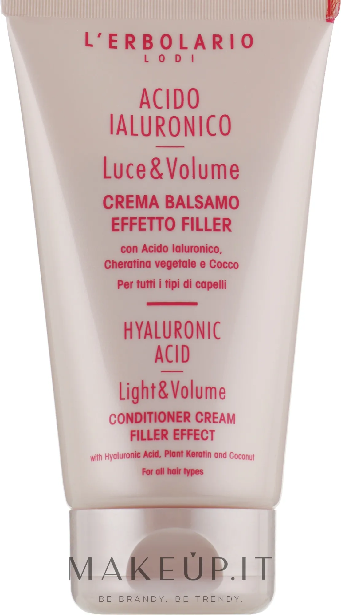 Crema balsamo effetto filler per tutti i tipi di capelli