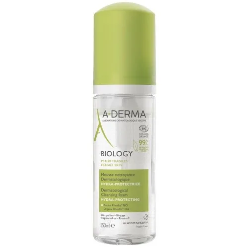 A-Derma Biology Mousse Detergente Dermatologica Idra-protettiva - Flacone  150ml