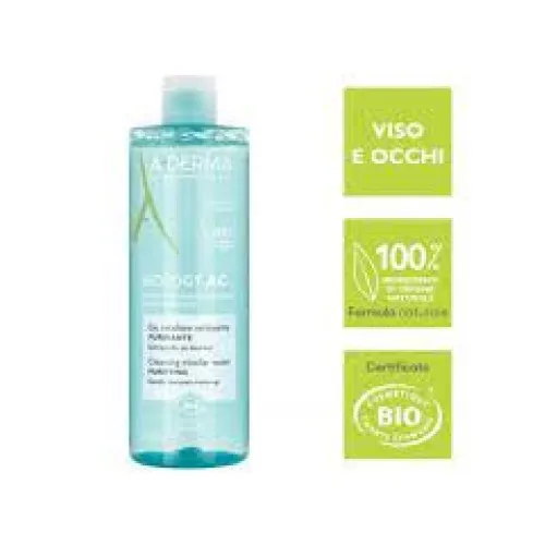 A-Derma Biology Ac Acqua Micellare Detergente Purificante Anti-imperfezioni - Flacone 400ml