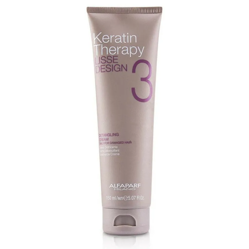 Alfaparf Keratin Therapy Lisse Design 3 Detangling Cream 150ml - crema districante step 3 trattamento lisciante