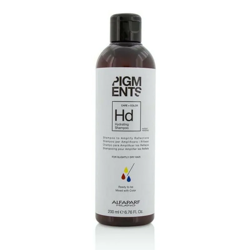 Alfaparf Pigments Hydrating Shampoo 200 ml - shampoo idratante capelli normali a leggermente secchi