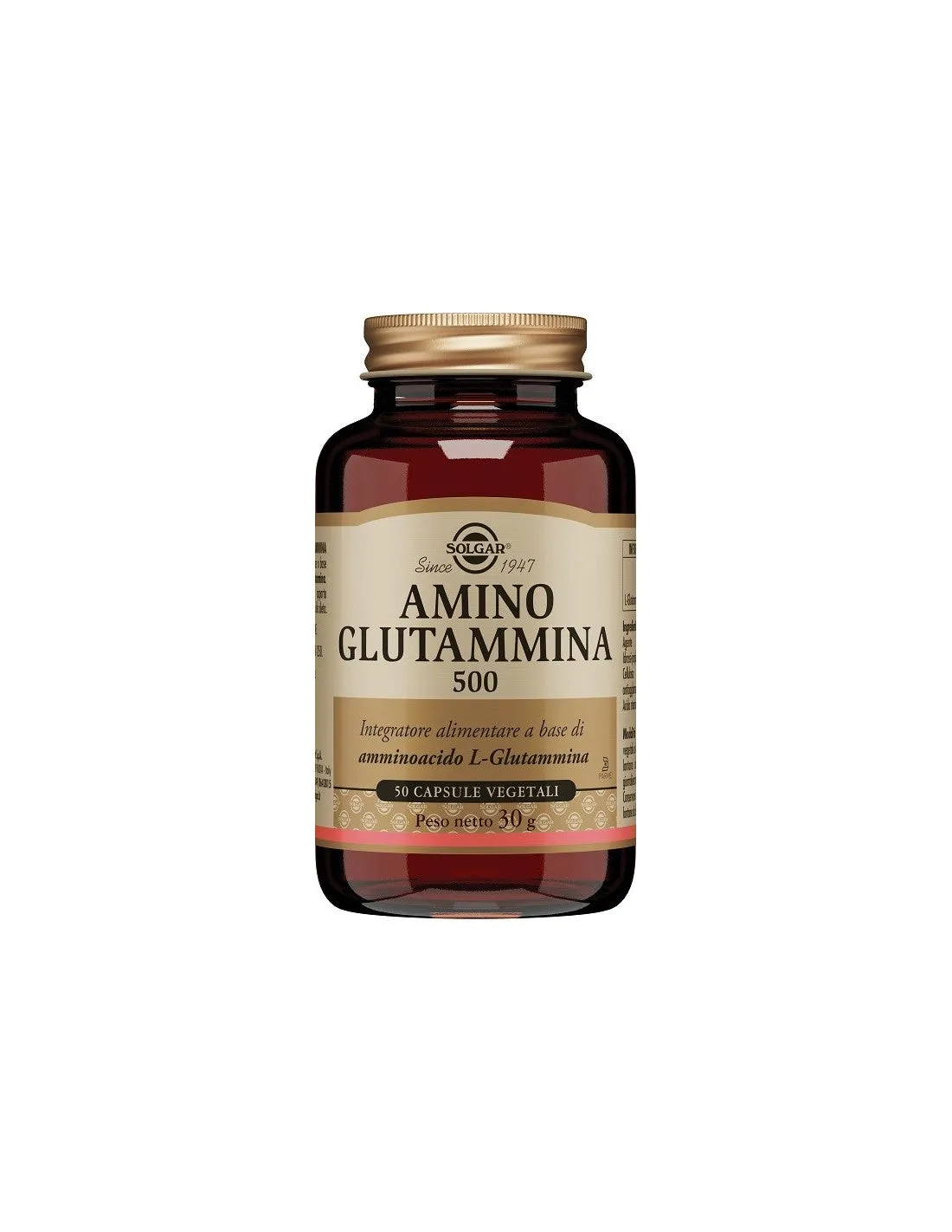 AMINO GLUTAMMINA 500 50 CAPSULE VEGETALI